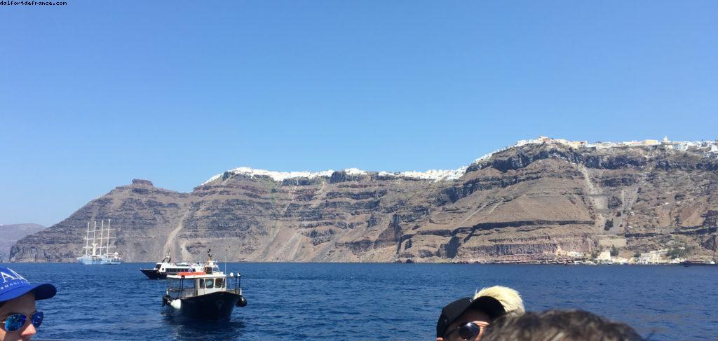 Chaloupe privée vers Santorin - Notre 59eme croisière Atlantis (à bord du Celebrity Equinox)