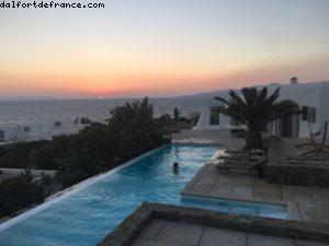 Sunset @ The Villa - Mykonos