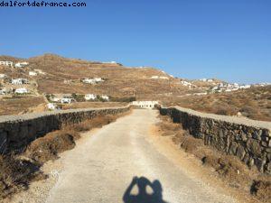 Walking around the Villa - Mykonos
