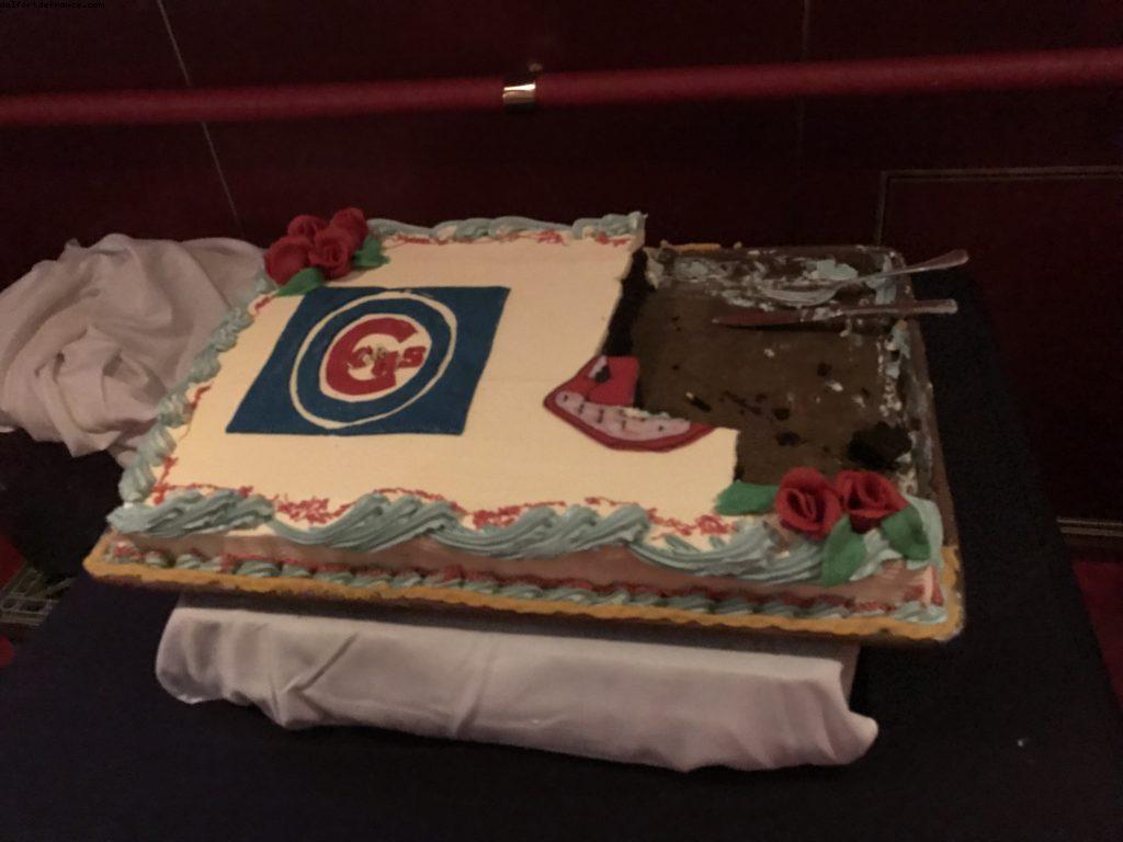 Chicago Cubs won !!! - Notre 60eme croisière Atlantis (à bord du Westerdam)