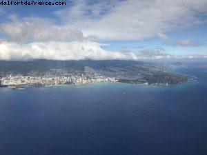 Flight AA162 - HNL-> LAX - View of Honolulu - Oahu