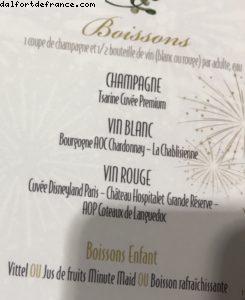 Bistrot Chez Rémi - Walt Disney Studios - New Year's Eve Dinner - Disneyland Paris (December 2016)