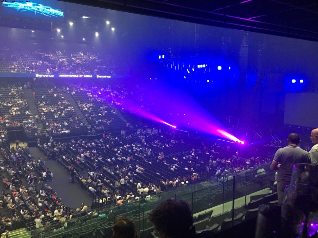 Concert Céline Dion - AMEX Private lounge - Accor Hotels Arena - Paris