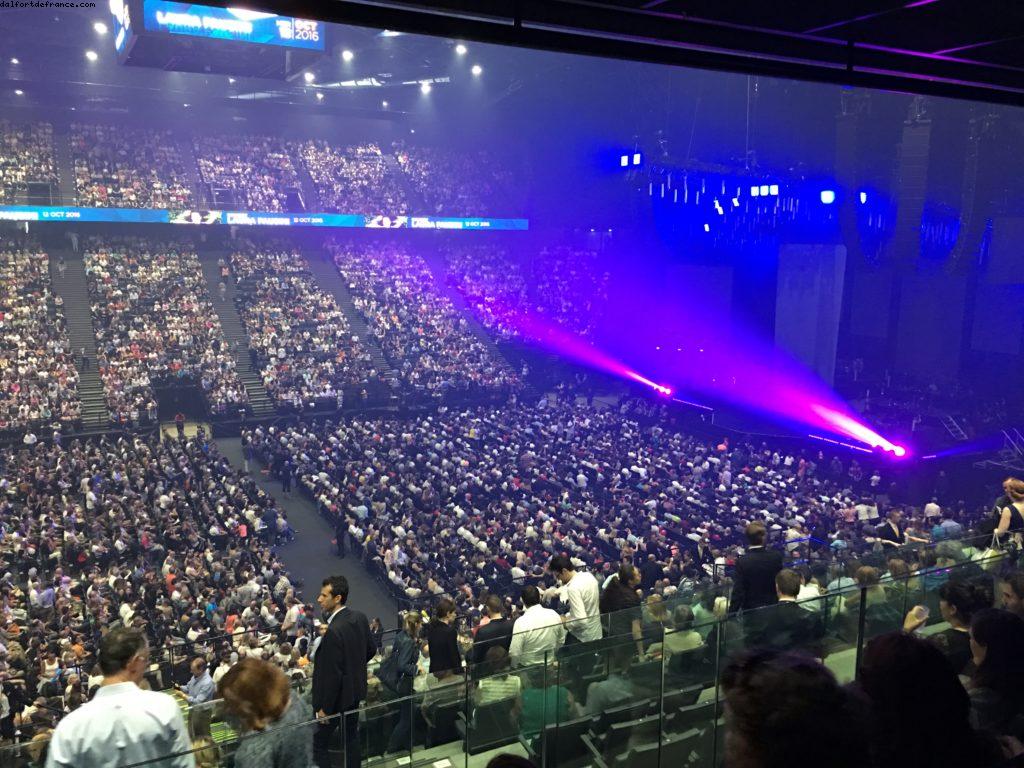 Concert Céline Dion - AMEX Private lounge - Accor Hotels Arena - Paris