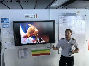 Visite du poste de pilotage - Notre 61eme croisière Atlantis (à bord de l'Allure of the Seas)