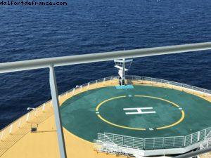 Visite du poste de pilotage - Notre 61eme croisière Atlantis (à bord de l'Allure of the Seas)