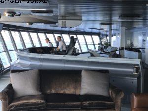 Visite du poste de pilotage - Notre 61eme croisière Atlantis (à bord de l'Allure of the Seas)