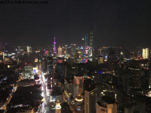 View from Imperial Suite #6110 Hotel Le Royal Meridien - Shanghai