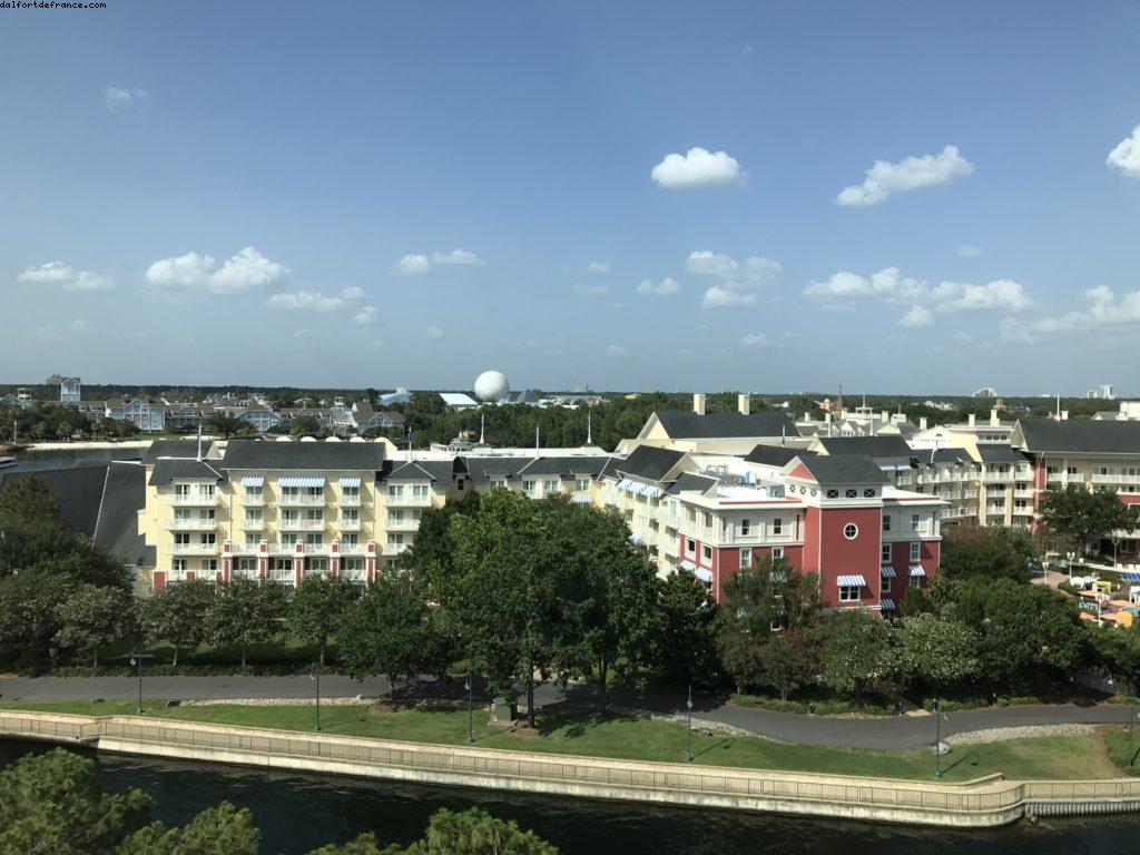 Vue from Swan Hotel- Disney Gaydays - Walt Disney World - Orlando