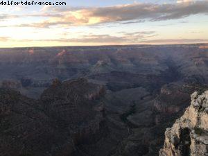 Coucher de soleil - Rive Sud - Grand Canyon Village