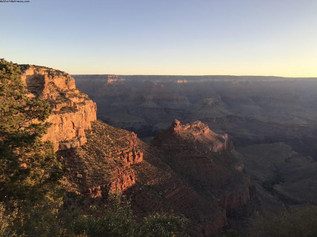 Lever de soleil - Rive Sud - Grand Canyon Village