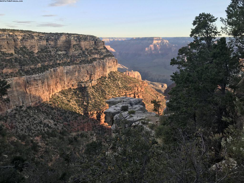 Lever de soleil - Rive Sud - Grand Canyon Village
