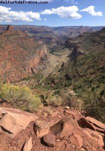 Randonnée sur la piste 'Bright Angel Trail' - Rive Sud - Grand Canyon Village