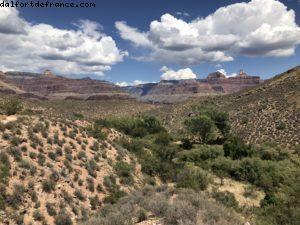 Randonnée sur la piste 'Bright Angel Trail' - Rive Sud - Grand Canyon Village