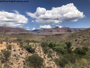 Randonnée sur la piste 'Bright Angel Trail' - Rive Sud - Grand Canyon Village