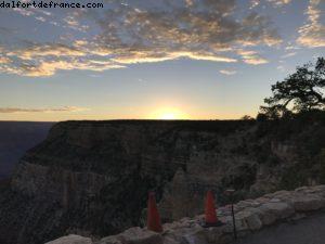 Lever de soleil - Rive Sud - Grand Canyon Village