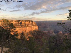 Lever de soleil - Rive Sud - Grand Canyon Village