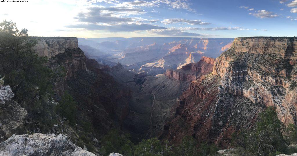 Balade sur la rive Sud (est) - Grand Canyon Village