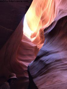 Lower Antelope Canyon - Lac Powel - Parc de la tribu des Navajos