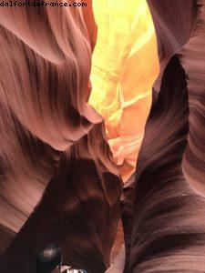 Lower Antelope Canyon - Lac Powel - Parc de la tribu des Navajos