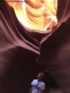 Lower Antelope Canyon - Lac Powel - Parc de la tribu des Navajos