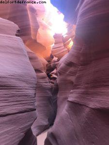 Lower Antelope Canyon - Lac Powel - Parc de la tribu des Navajos