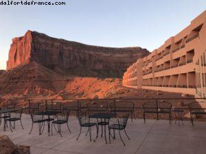 Lever de soleil - The View Hôtel - Monument Valley - Parc de la tribu des Navajos