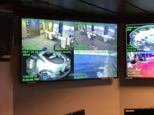 Visite du poste de pilotage - Notre 64eme croisière Atlantis (à bord de l'Harmony of the Seas)