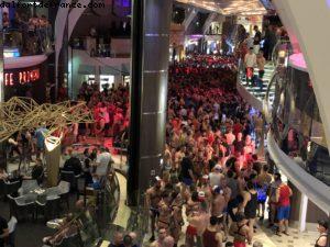 Welcome street Party - Notre 64eme croisière Atlantis (à bord de l'Harmony of the Seas)