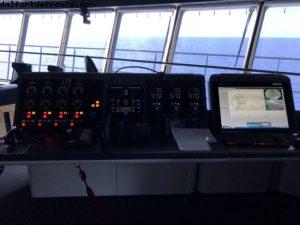 Visite du poste de pilotage - Notre 64eme croisière Atlantis (à bord de l'Harmony of the Seas)