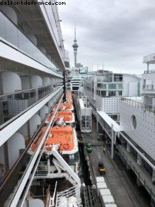 Auckland - Notre 65eme croisière Atlantis (à bord du Noordam)