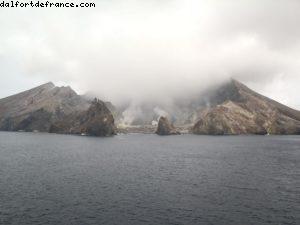Navigation autour du Volcan - White Island - Notre 65eme croisière Atlantis (à bord du Noordam)