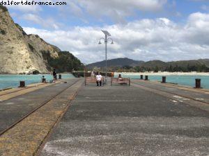 Tolaga Bay Wharf - Conduite autour de Gismore - Notre 65eme croisière Atlantis (à bord du Noordam)