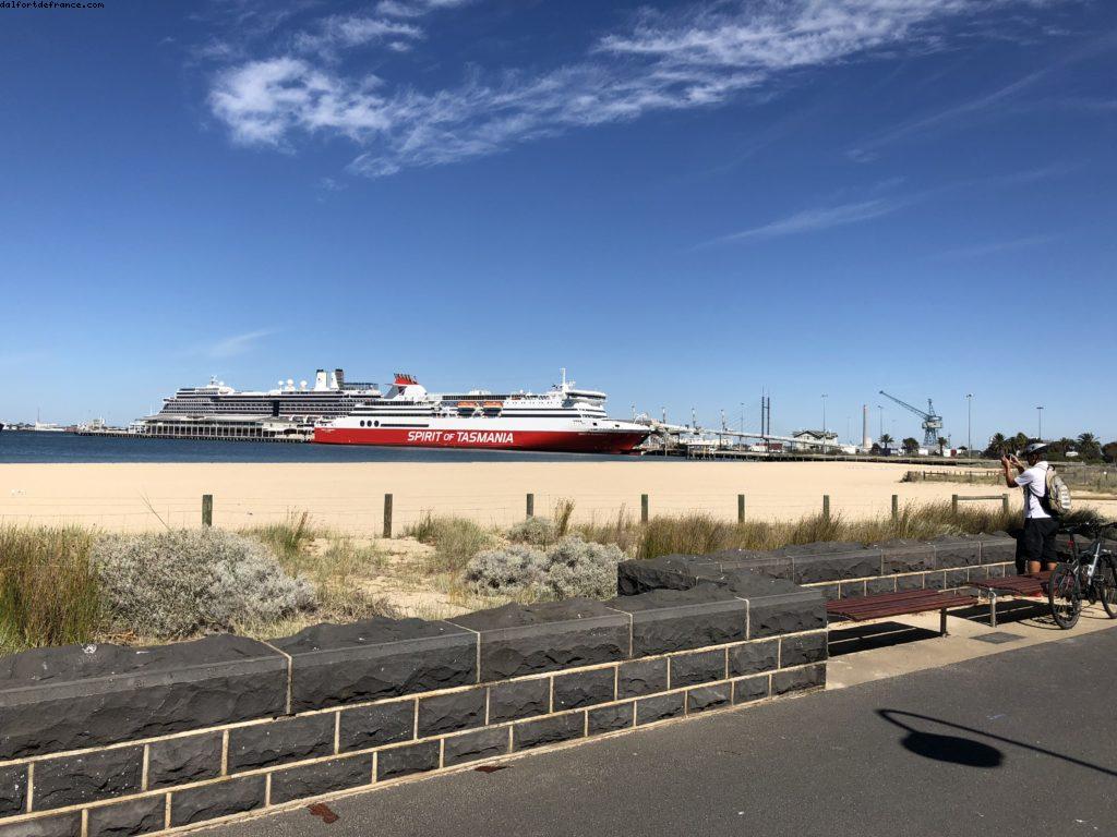 Balade entre le port et Sainte Kilda - Melbourne - Notre 65eme croisière Atlantis (à bord du Noordam)