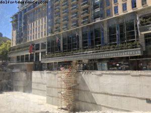 Métro Construction à front of the Westin - Melbourne - Notre 65eme croisière Atlantis (à bord du Noordam)