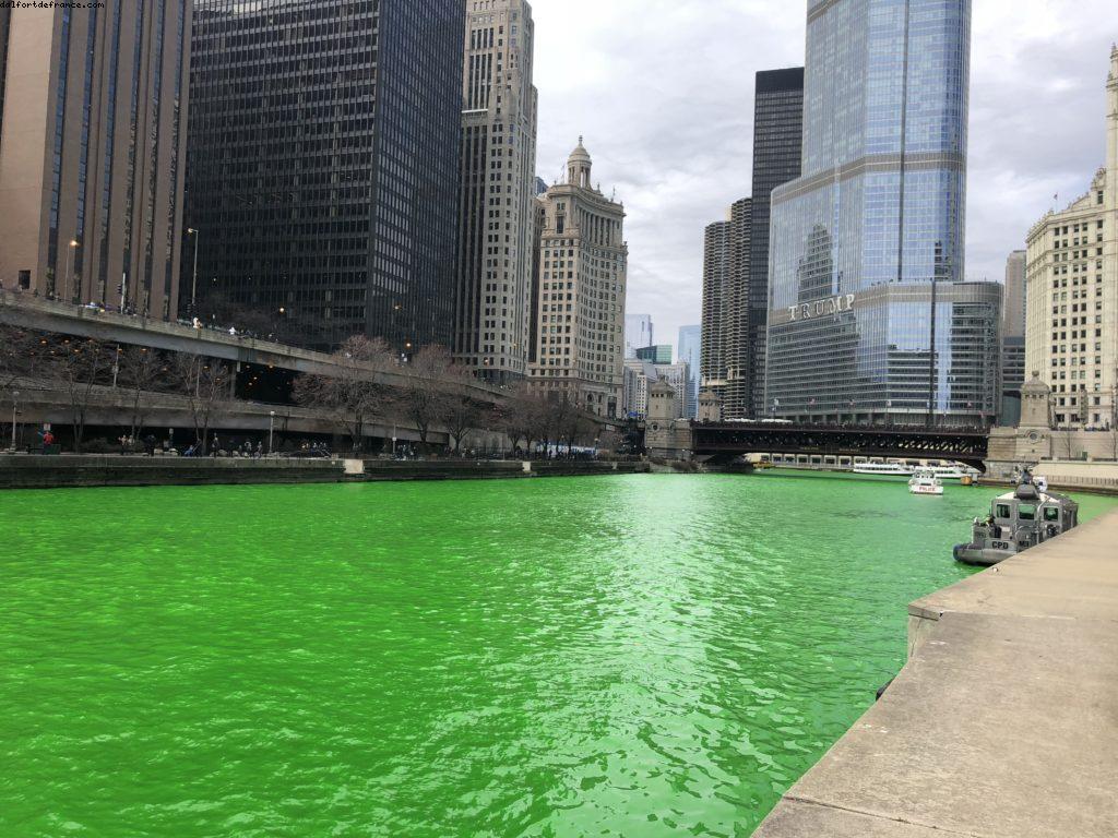 Fête de la st Patrick - Chicago