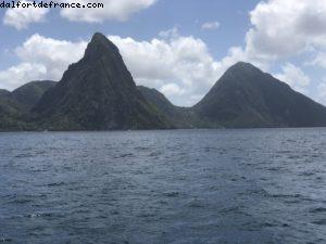 Tour de Sainte Lucie en Catamaran - Notre 66eme croisière Atlantis (à bord du Jewel of the Seas) 