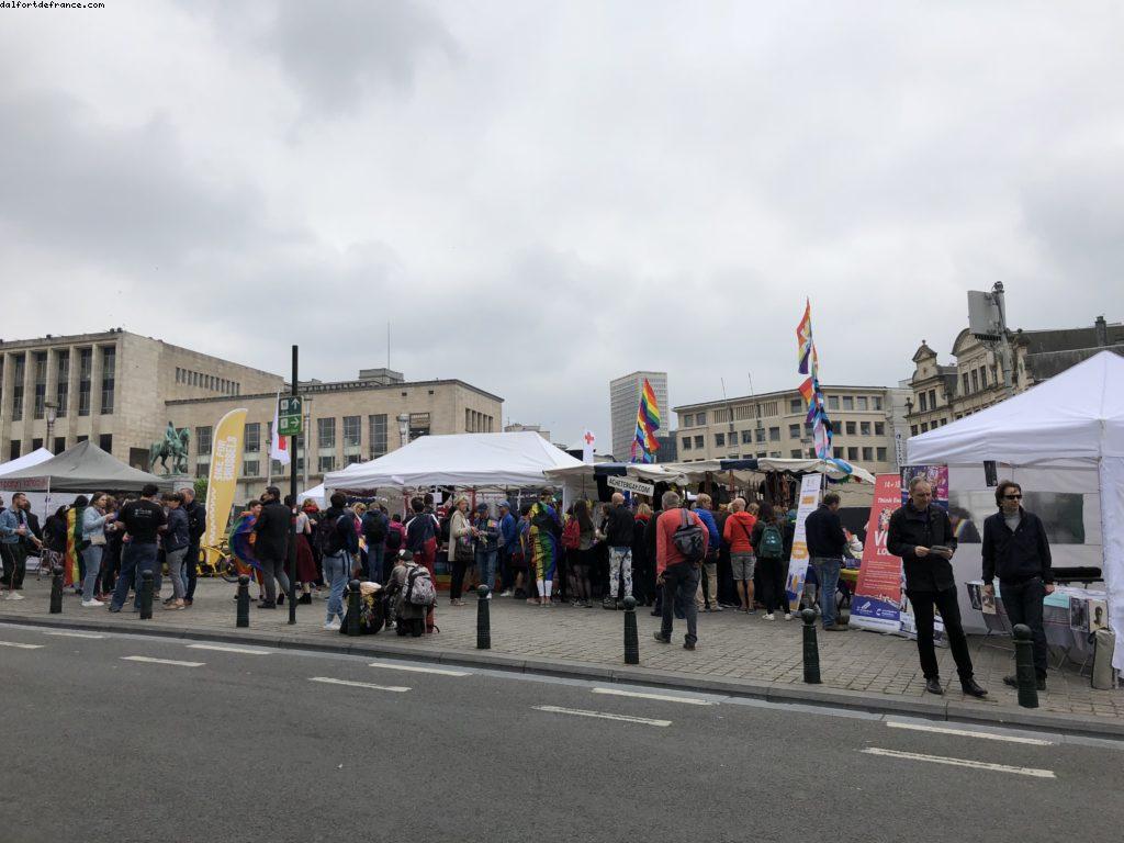 Le village de la Gaypride - Bruxelles