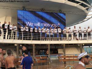 C'est fini! - Notre première 'The Cruise' (La Démence) (à bord du Sovereign) 