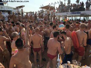 Soaked Tea Dance (mouillé) - Notre 67eme croisière Atlantis (à bord du Celebrity Constellation)
