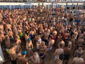 Soaked Tea Dance (mouillé) - Notre 67eme croisière Atlantis (à bord du Celebrity Constellation)