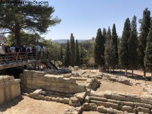 Knossos Palace - Heraklion - Our 68th Atlantis cruise (Celebrity Reflection)