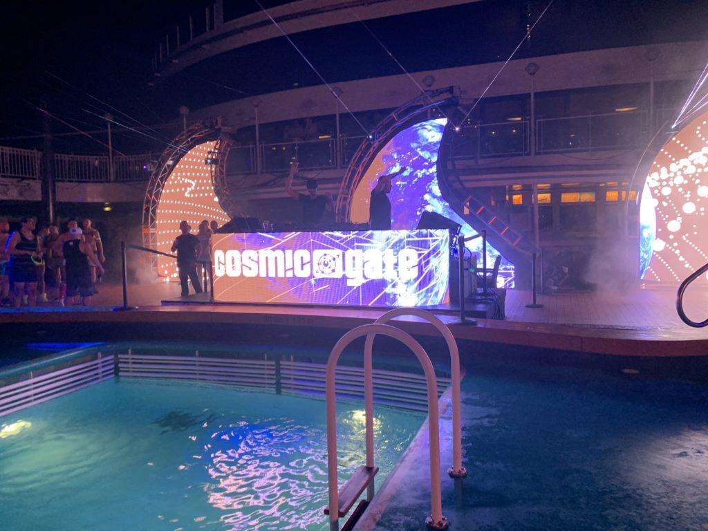 Cosmic Gate en Concert (EDM) - Notre 69eme croisière Atlantis (à bord du NCL Pearl) 