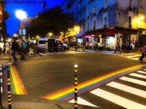 Paris - Lancement de la semaine des fiertés - Paris