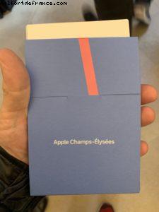 Ouverture de l'Apple Store Champs Elysée - Paris