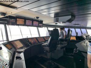 Bridge visit - Our 70th Atlantis cruise (Allure of the Seas)