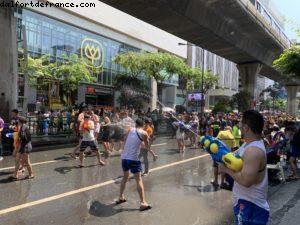 Songkran Bangkok, Thailand