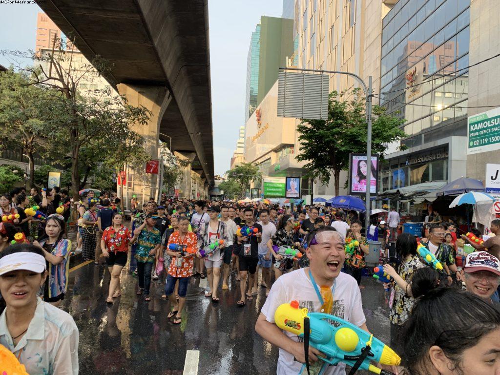 Songkran Bangkok, Thailand