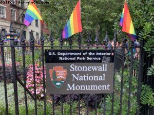 Stonewall National Monument - C'est là où tout à commencé! Christopher Street - 50eme anniversaire des émeutes de Stonewall - Ville de New York 