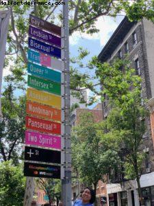 On a l'embarras du choix! - Christopher Street - 50eme anniversaire des émeutes de Stonewall - Ville de New York 